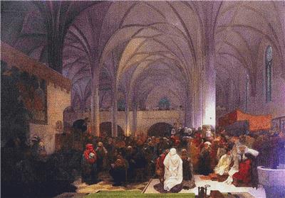 Master Jan Hus Preaching at the Bethlehem Chapel