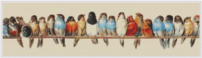 click here to view larger image of Row of Birds, A (chart)