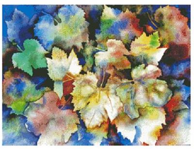 Watercolor Leaves