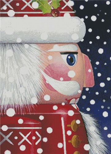 click here to view larger image of Santa Nutcracker (chart)