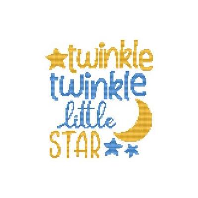 click here to view larger image of Nursery Rhyme - Twinkle Twinkle Little Star (chart)