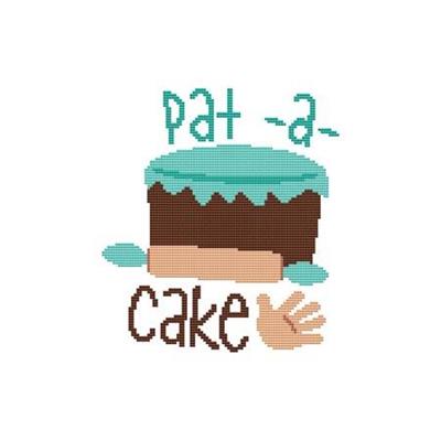 click here to view larger image of Nursery Rhyme - Pat a Cake (chart)