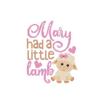 click here to view larger image of Nursery Rhyme - Mary had a Little Lamb (chart)