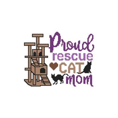 Proud Rescue Cat Mom