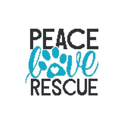 click here to view larger image of Peace Love Rescue (chart)