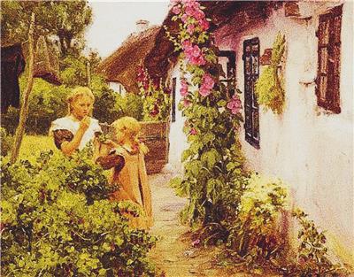 click here to view larger image of Children in the Garden (chart)