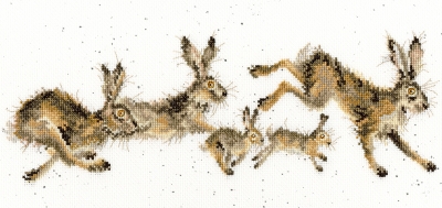 click here to view larger image of Spring In Your Step - Hannah Dale (counted cross stitch kit)