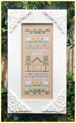 click here to view larger image of Sampler of the Month - April (chart)