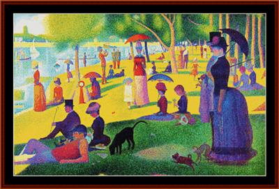 Sunday Afternoon in the Park II - Georges Seurat