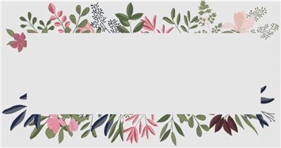 click here to view larger image of Rectangular Floral Frame (chart)