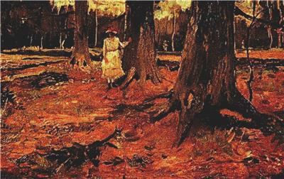 click here to view larger image of Girl in White in the Woods (chart)