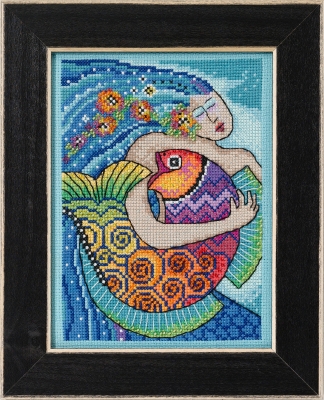 click here to view larger image of Ocean Song (counted cross stitch kit)