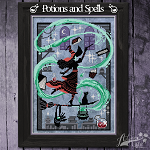 click here to view larger image of Potions and Spells (Chart1)