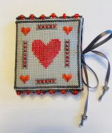 click here to view larger image of Love You This  Much Case (counted cross stitch kit)