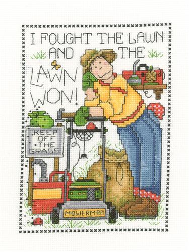 click here to view larger image of Mower Man - Joan A. Elliott (chart)
