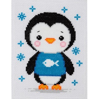click here to view larger image of Penguin (counted cross stitch kit)