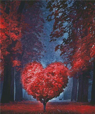 Valentine Heart Tree 