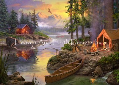 click here to view larger image of Lake Cabin - David Stevenson (chart)