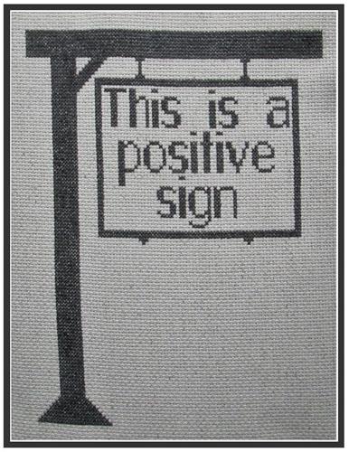 click here to view larger image of A Positive Sign (chart)