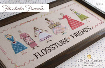 click here to view larger image of Flosstube Friends (chart)