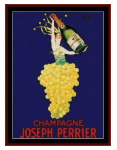 Champagne Joseph Perrier - Vintage Poster
