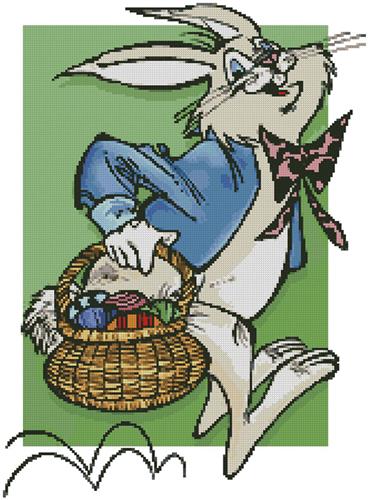 Easter Bunny and Basket 