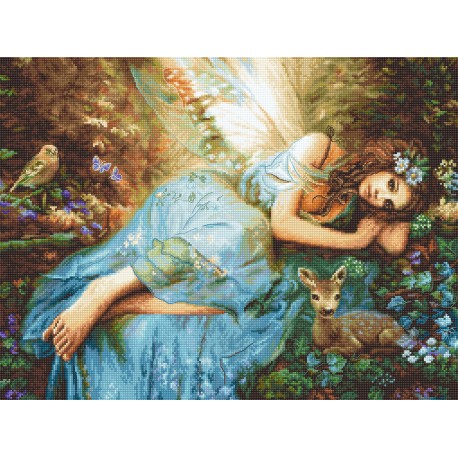 click here to view larger image of Spring Fairy (counted cross stitch kit)