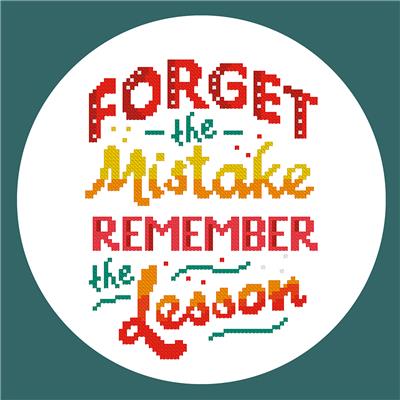 Forget the mistake
