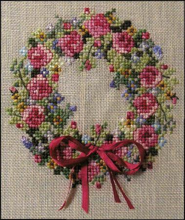 click here to view larger image of Summer Splendor Wreath (chart)