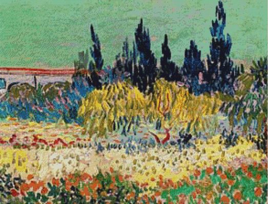 Garden at Arles, The – Van Gogh