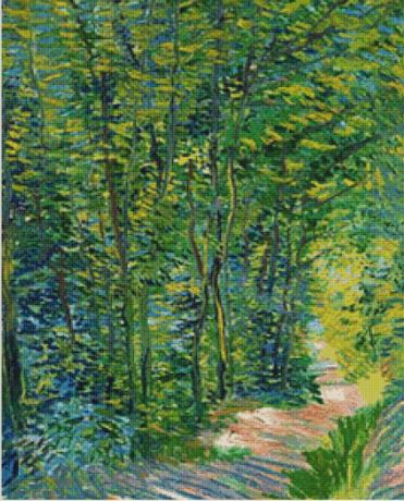 Path in the Woods – Van Gogh
