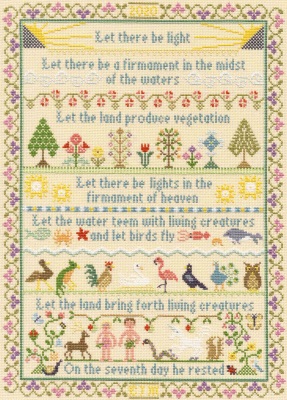 click here to view larger image of Let There Be Light (counted cross stitch kit)