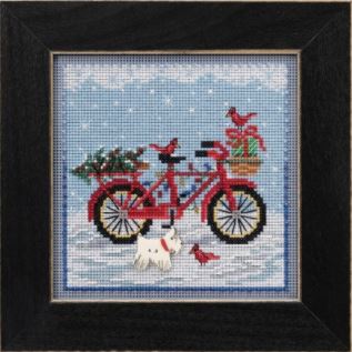 click here to view larger image of Holiday Ride (2021) (counted cross stitch kit)