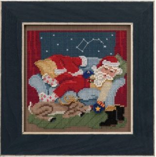 click here to view larger image of Good Night Santa (2021) (counted cross stitch kit)