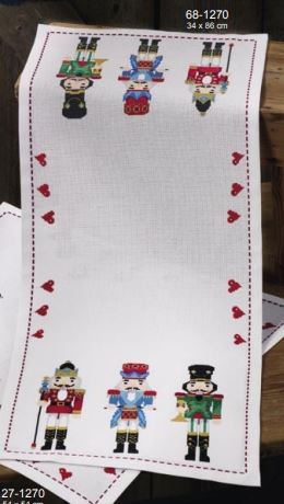 click here to view larger image of Nutcracker  (counted cross stitch kit)