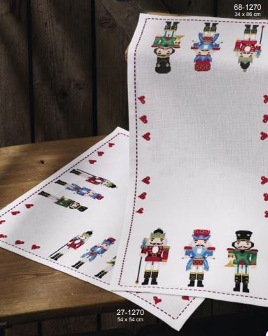 click here to view larger image of Nutcracker (bottom left) (counted cross stitch kit)