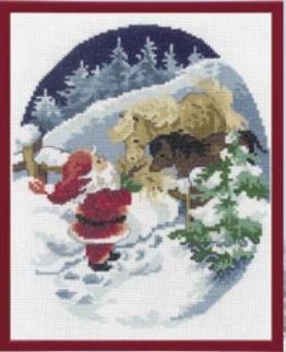 click here to view larger image of Santa Claus (counted cross stitch kit)