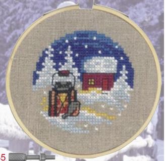 click here to view larger image of House Woods (counted cross stitch kit)