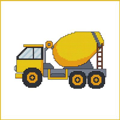 Construction Truck - Cement Truck