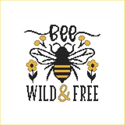 click here to view larger image of Bee Wild and Free (chart)