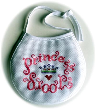 Princess Drool Bib
