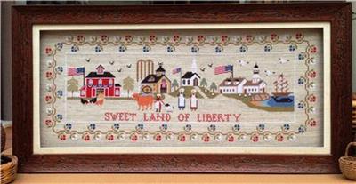 click here to view larger image of Sweet Land of Liberty (chart)