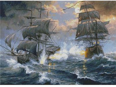 Battle on the High Seas (Large)