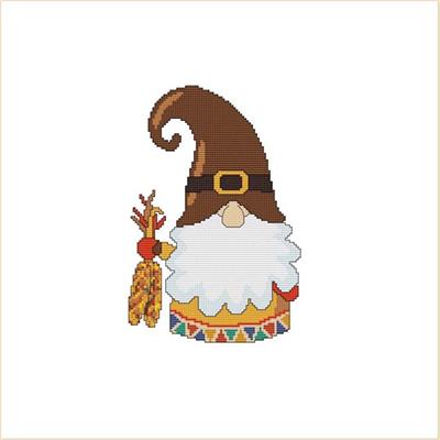 Thanksgiving Pilgrim Gnome