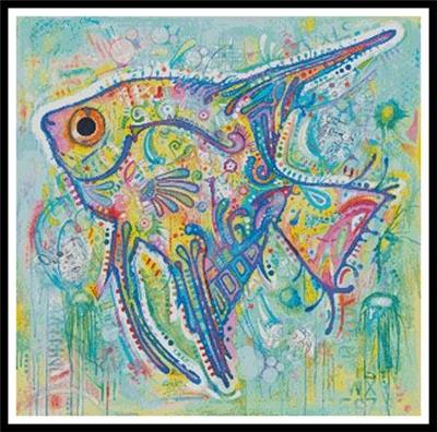 Abstract Angel Fish (Dean Russo)