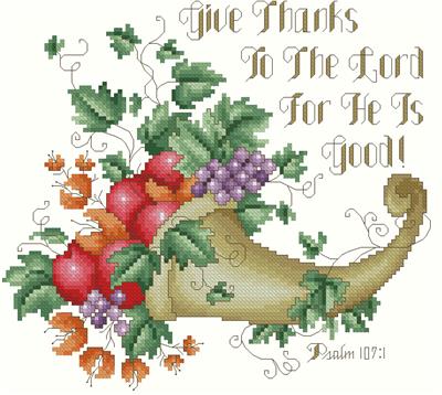 click here to view larger image of Give Thanks to the Lord (chart)