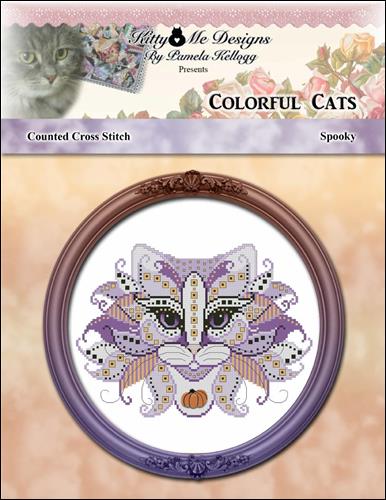click here to view larger image of Colorful Cats - Spooky (chart)