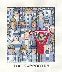 click here to view larger image of Supporter, The - (Aida only) (counted cross stitch kit)
