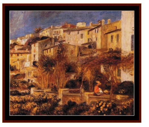 Terrace at Cagnes 1905