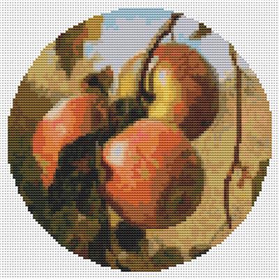 Apples (Circular) (Thomas Worthington Wittredge)